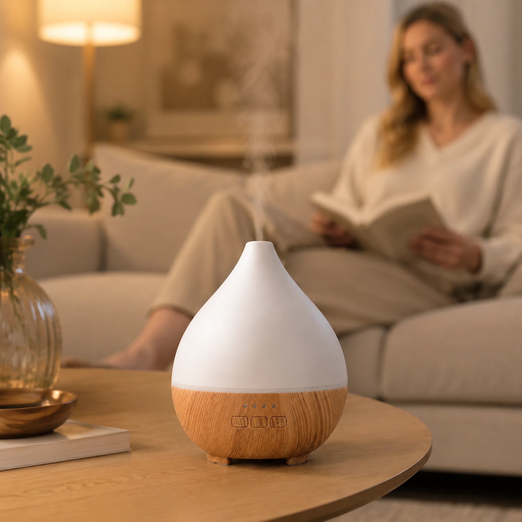 Mini Wood Grain Aroma Diffuser - image 2