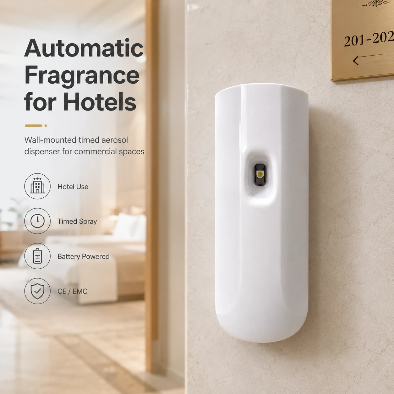 Wall-Mounted Automatic Scent Diffuser - image 3