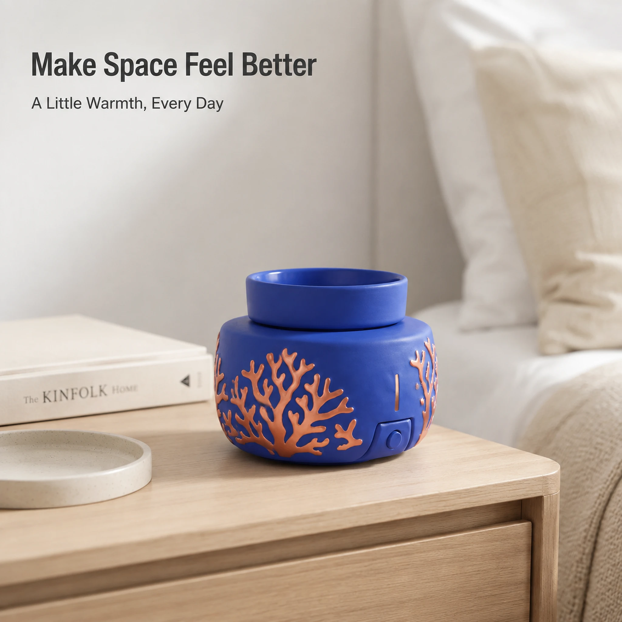 Coral Reef Ceramic Wax Warmer scene