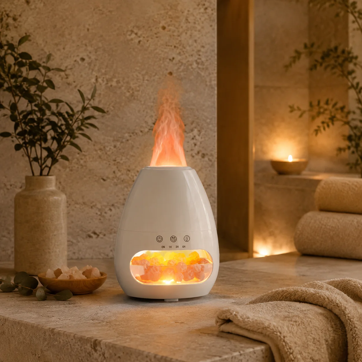 Salt Stone Aroma Lamp - image 3