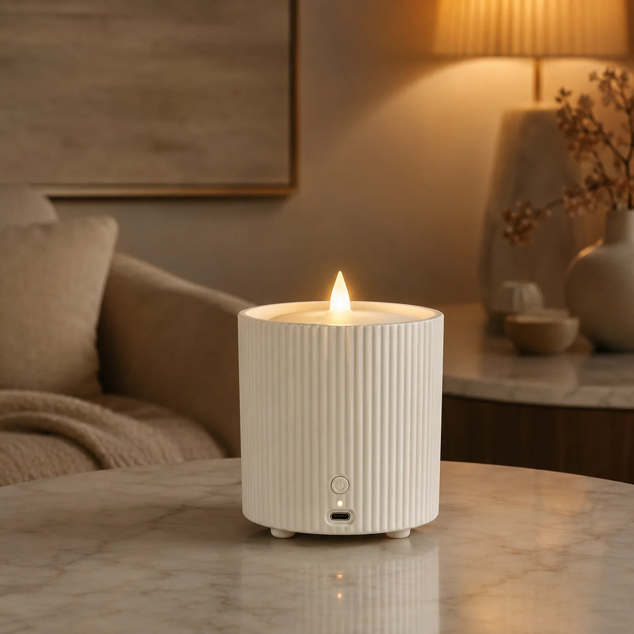 Candle Glow Aroma Diffuser - image 3