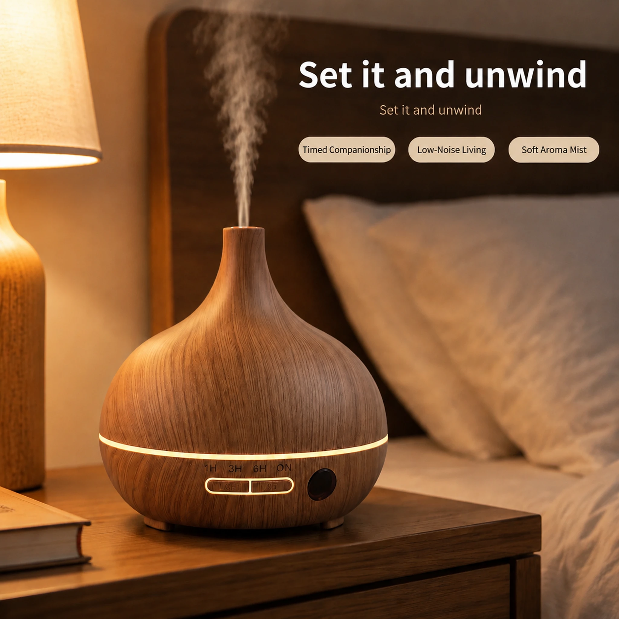 Wood Grain Aroma Diffuser hover