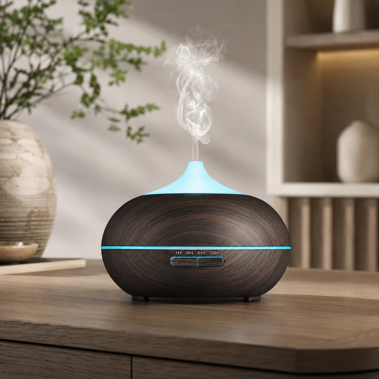 Wood Grain Aroma Humidifier hover