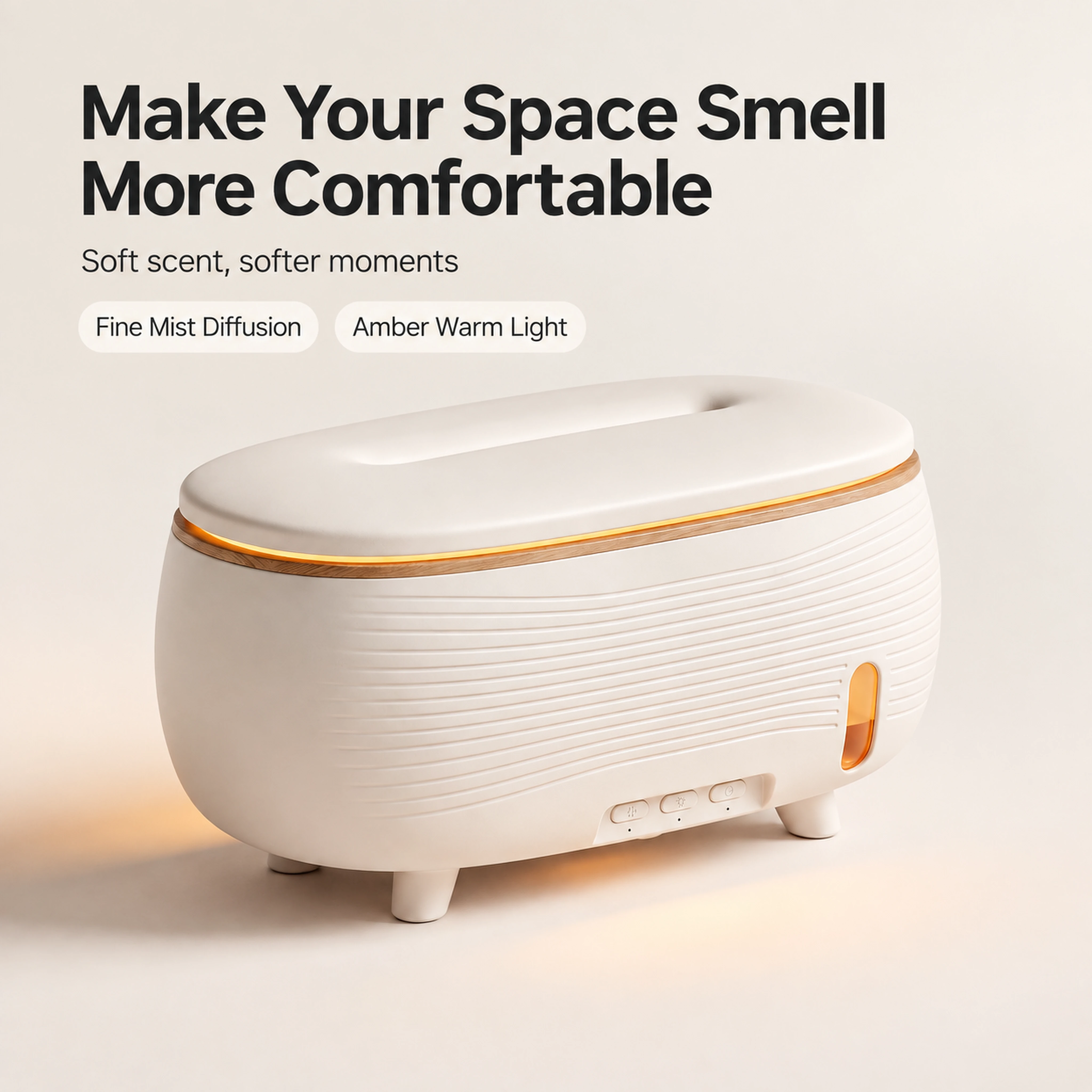 Wood Grain Vintage Aroma Humidifier - image 3