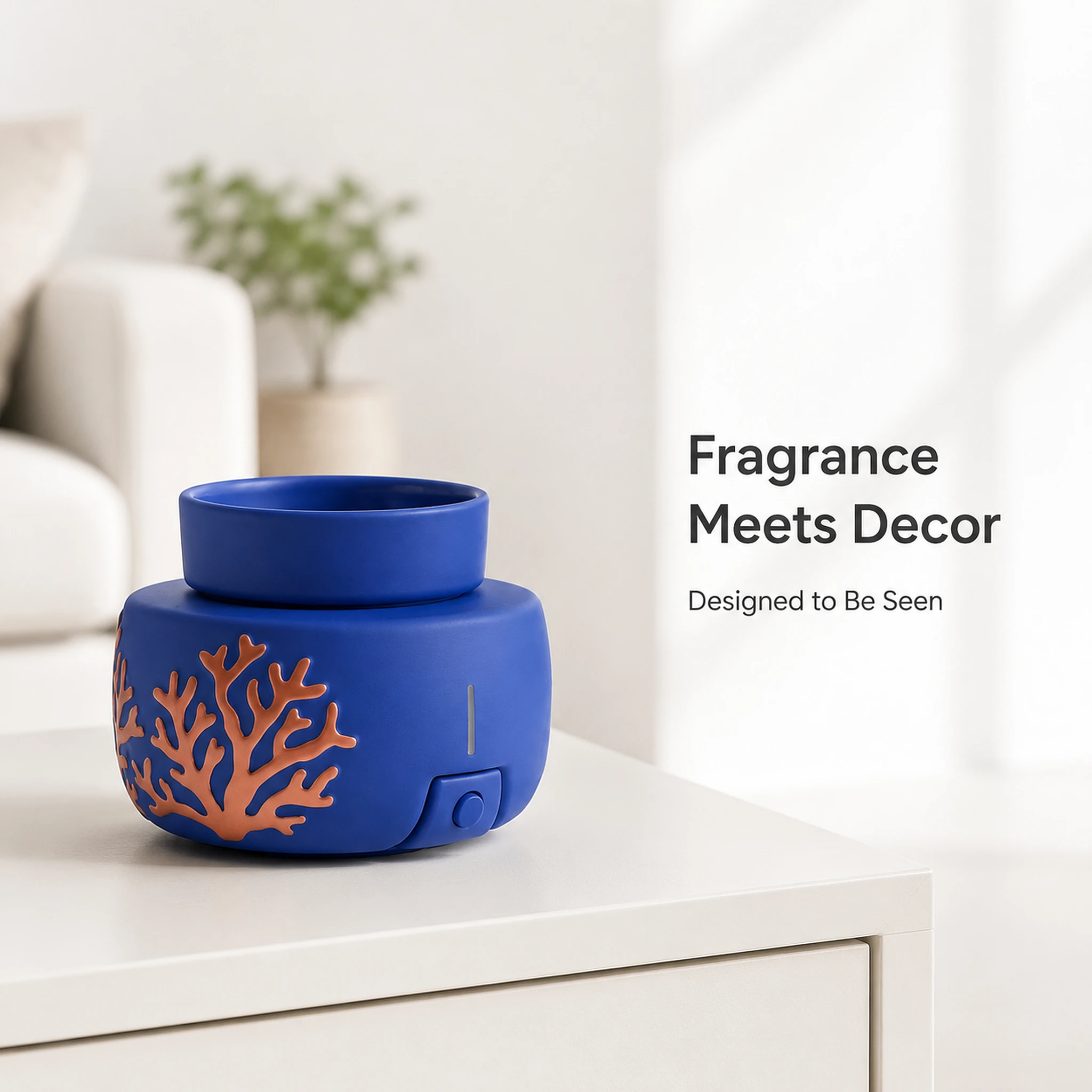 Coral Reef Ceramic Wax Warmer - image 3
