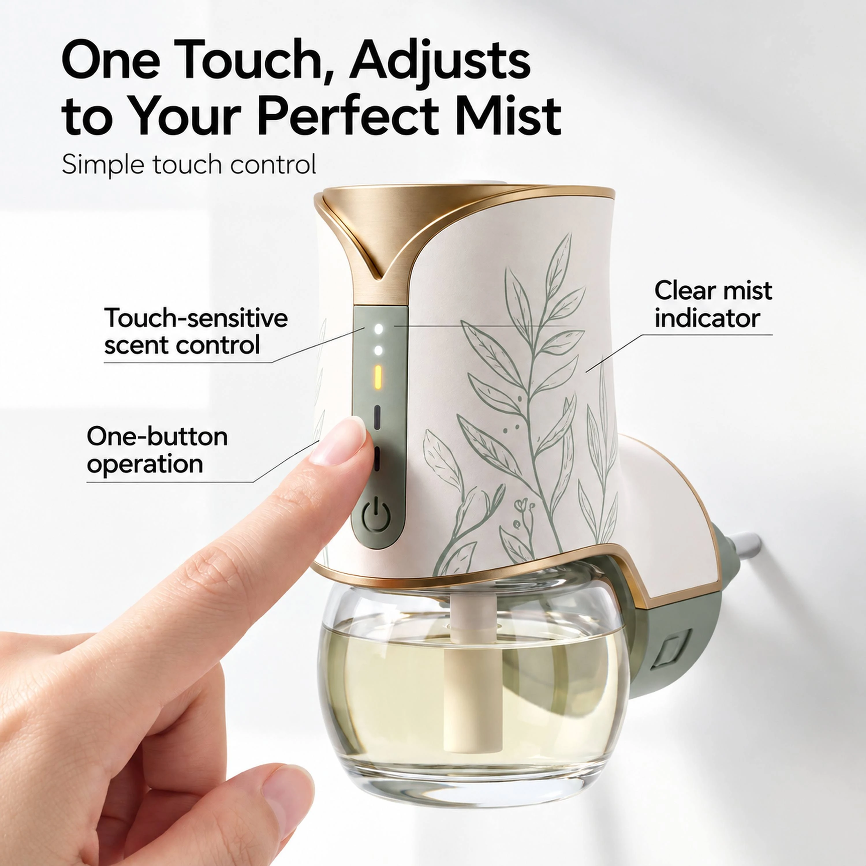 Plug-In Touch Control Scent Diffuser - image 3