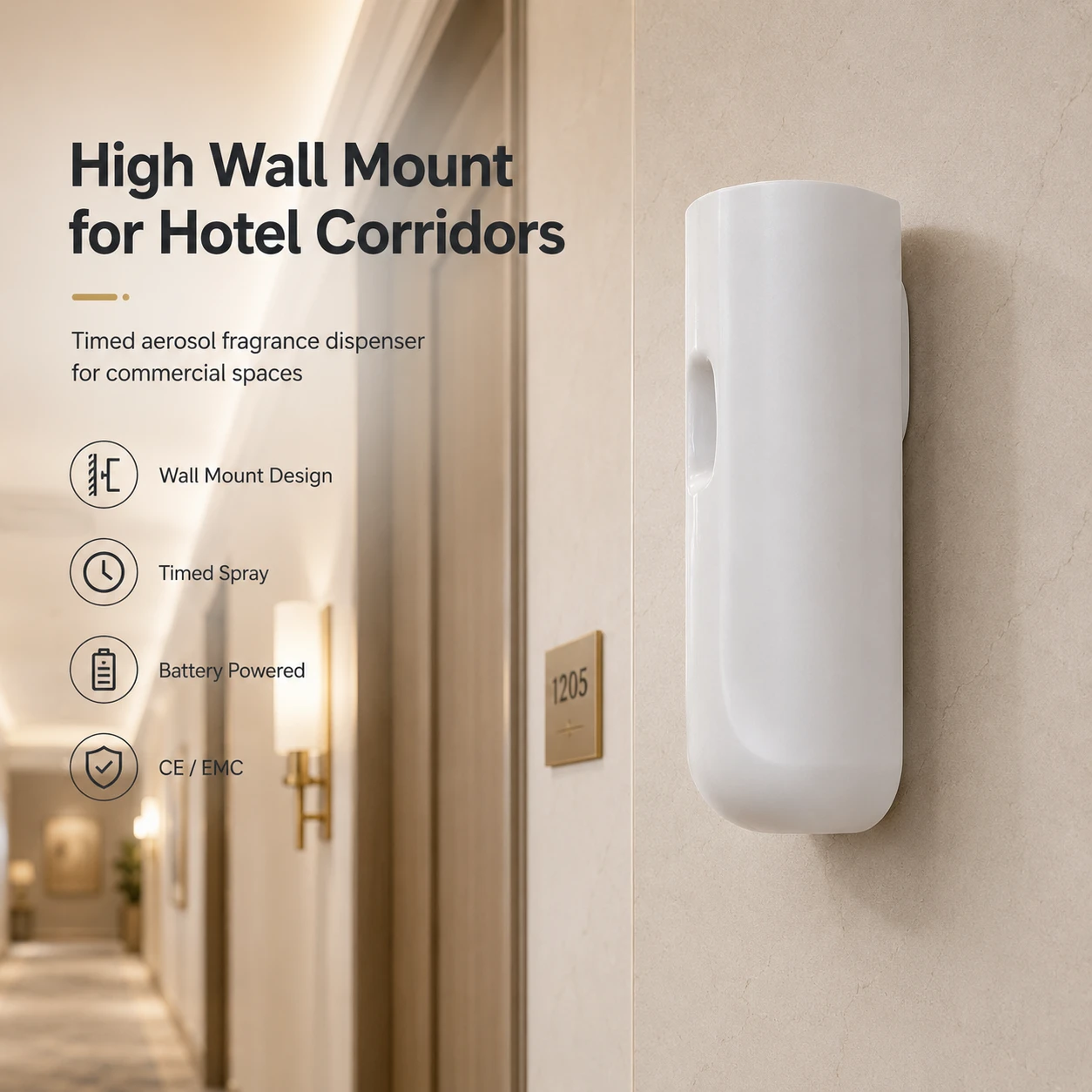 Wall-Mounted Automatic Scent Diffuser - image 4