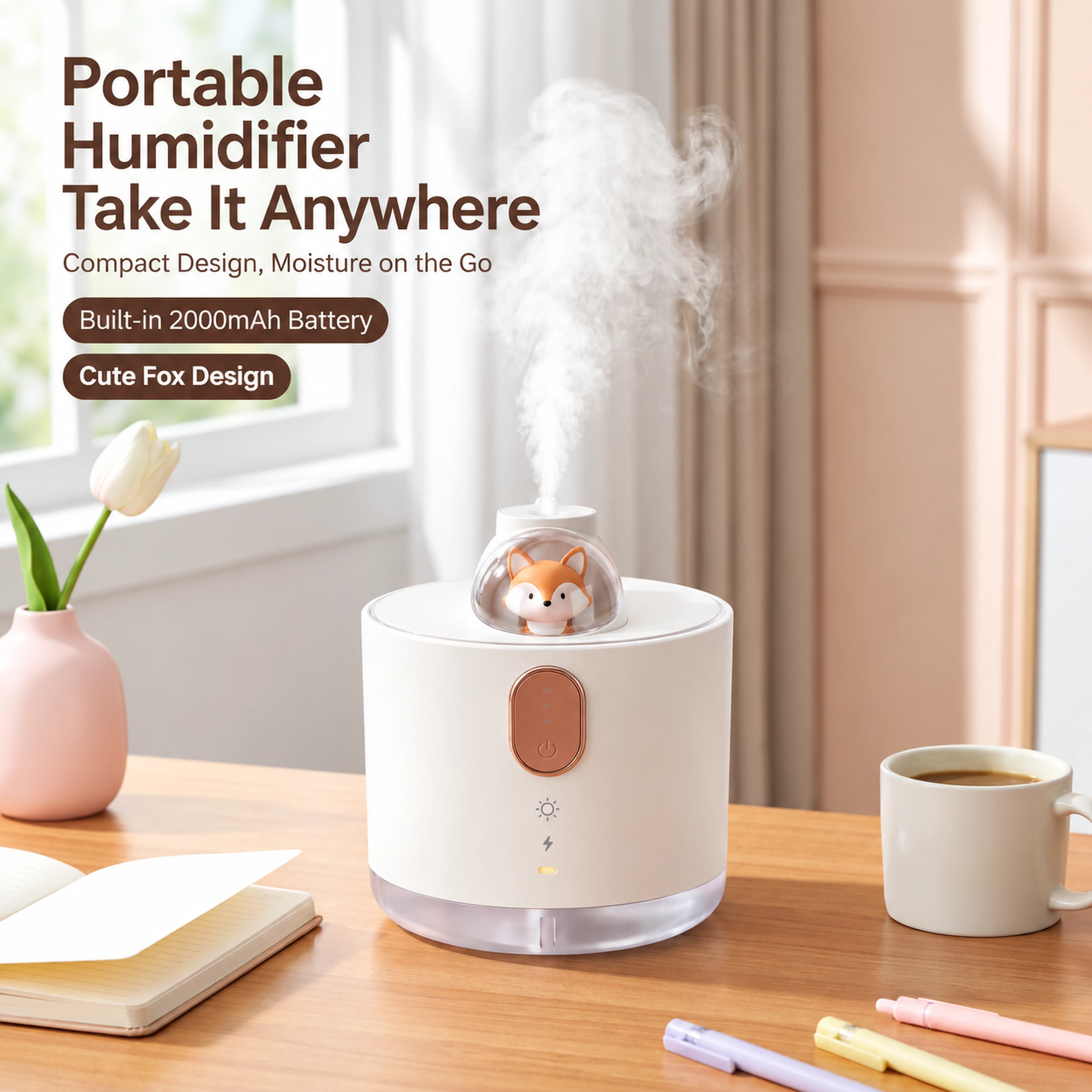 Fox Spaceship Aroma Humidifier - image 4