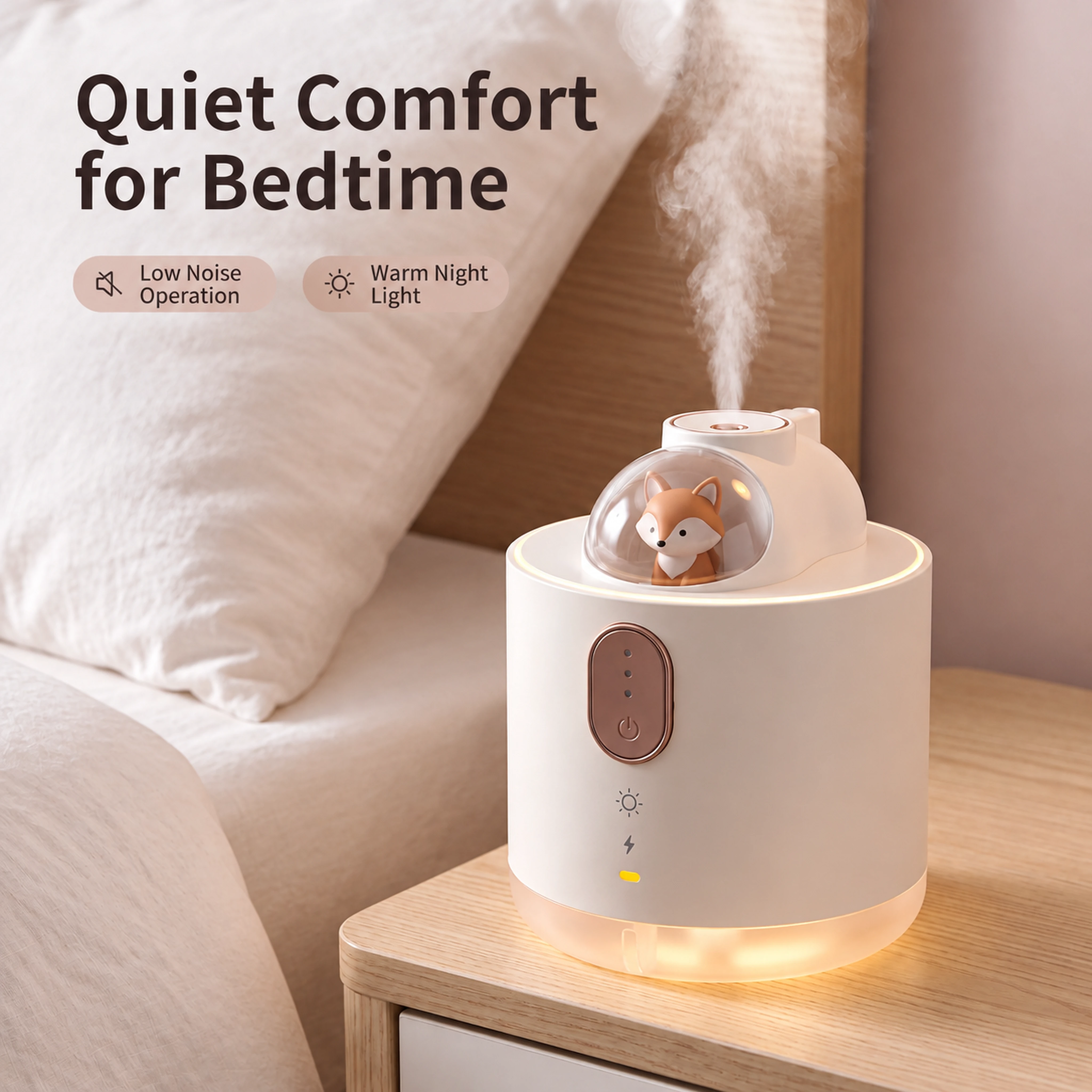 Fox Spaceship Aroma Humidifier scene