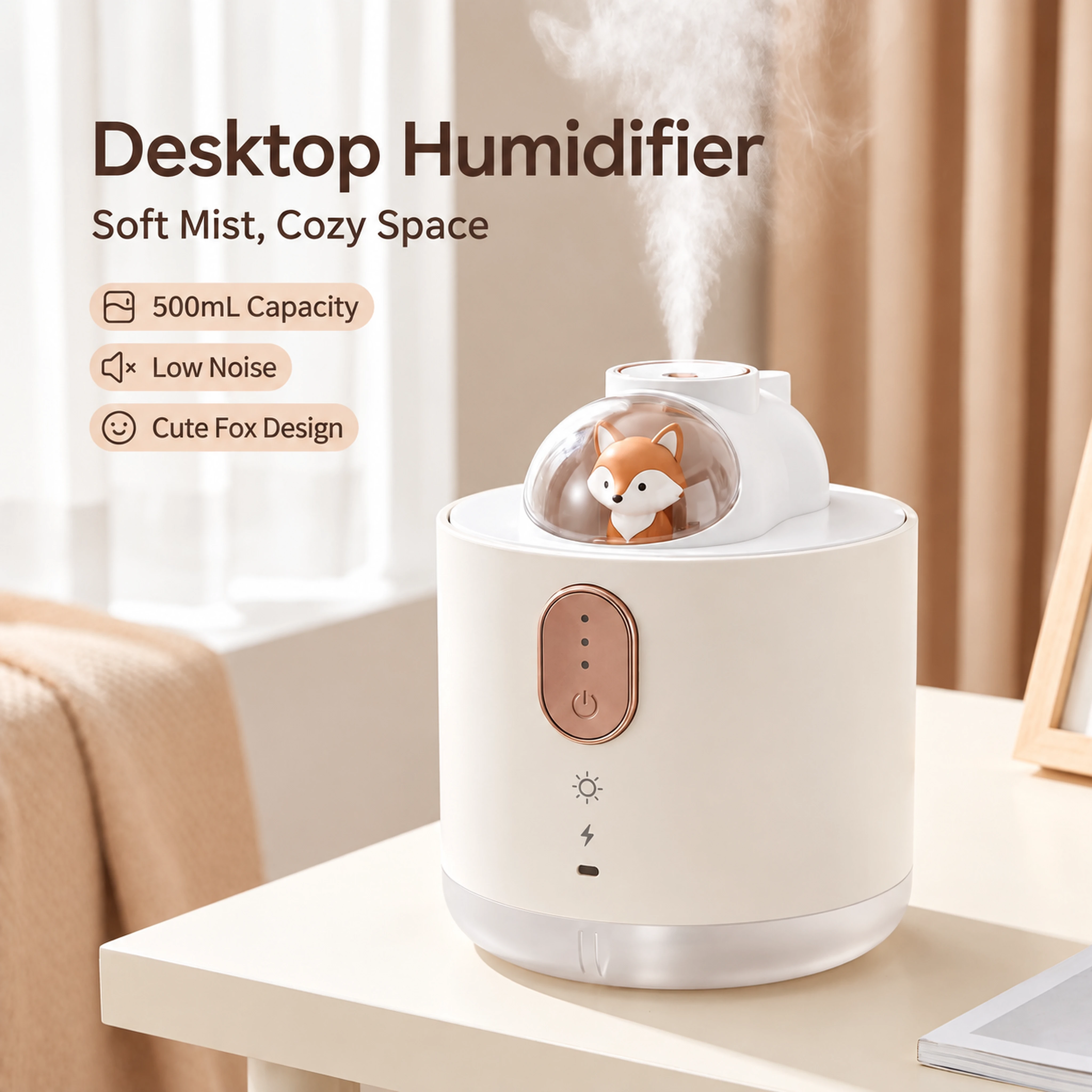 Fox Spaceship Aroma Humidifier - image 3
