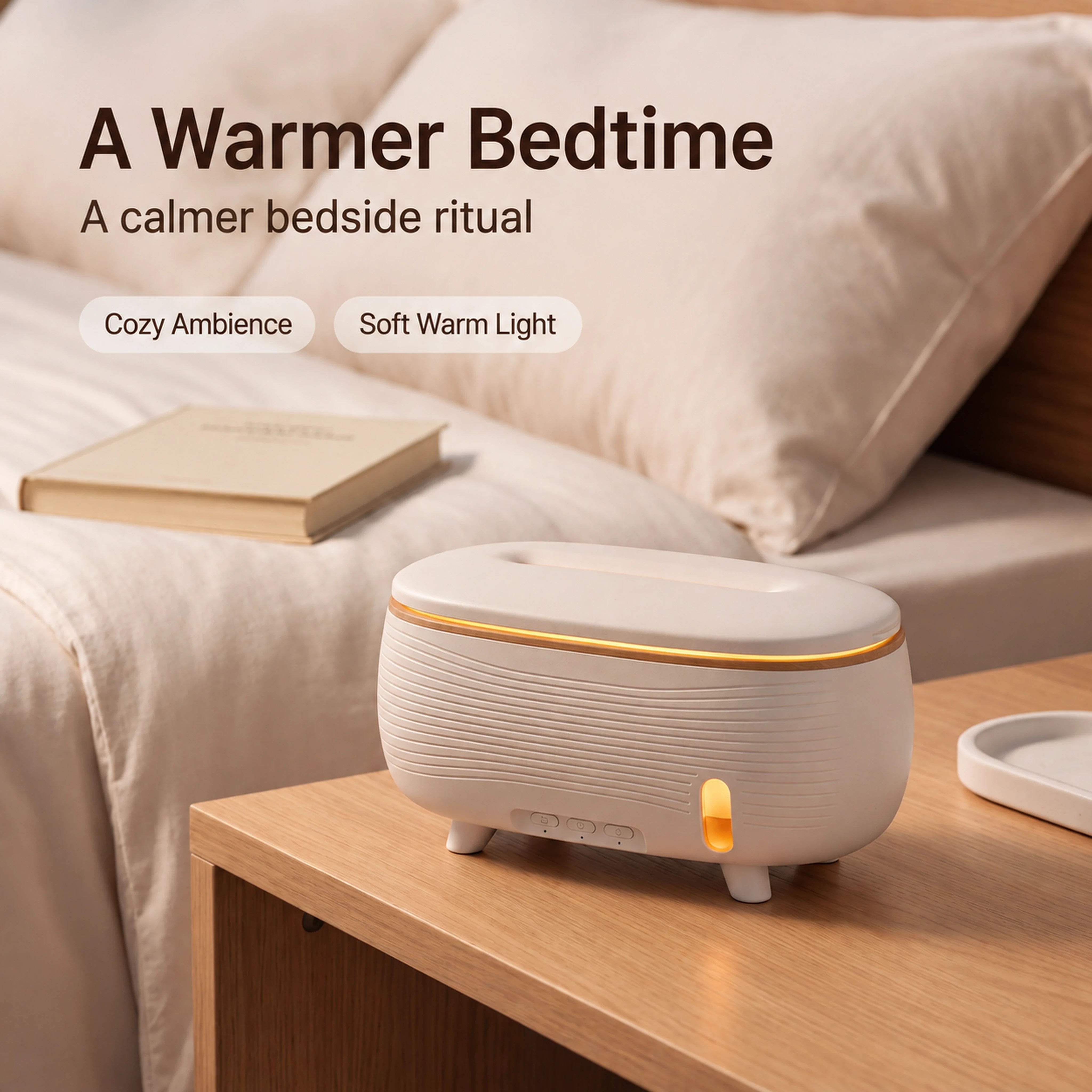 Wood Grain Vintage Aroma Humidifier - image 2